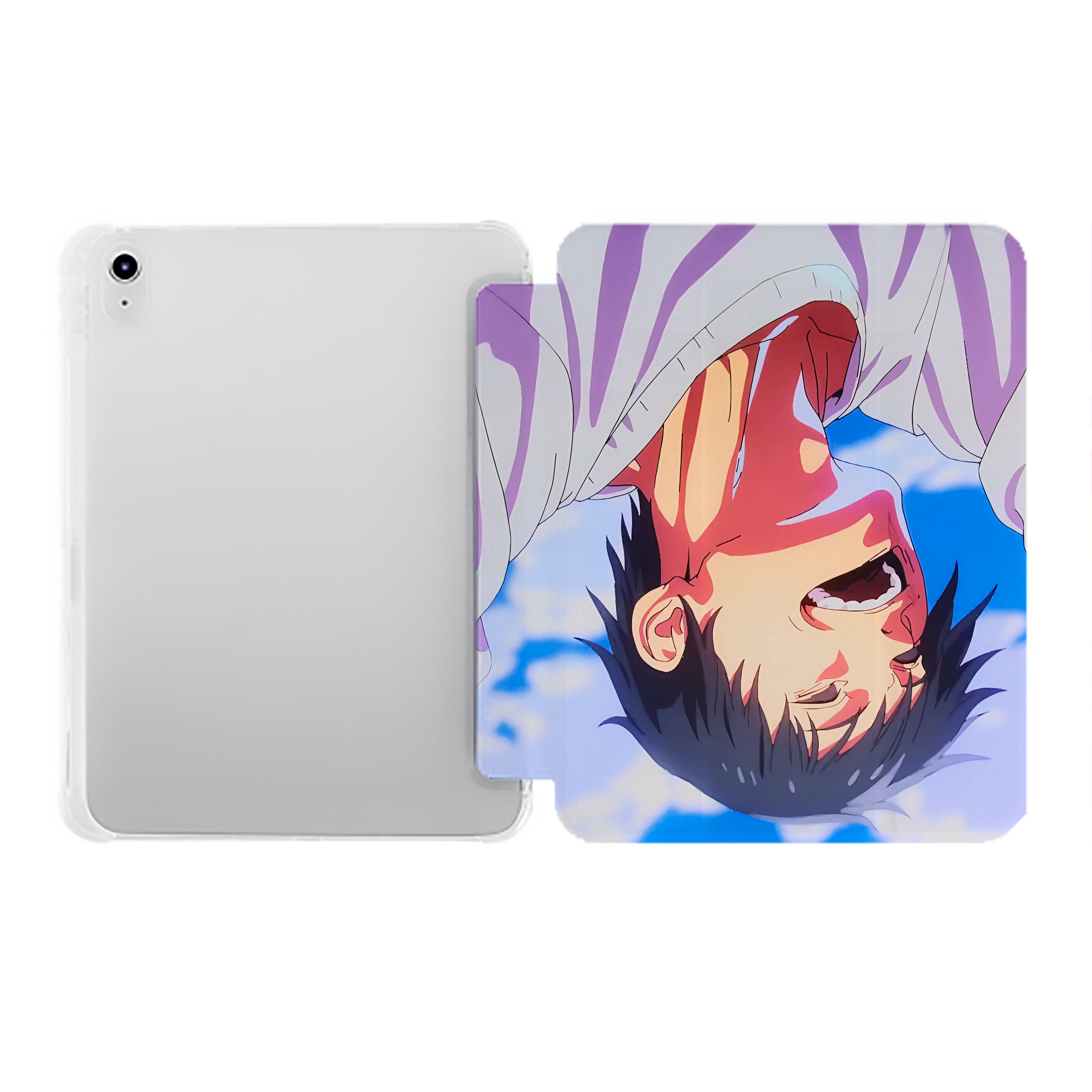 （画像用） SPY×FAMILY间谍家家酒 IPad ケース ペン収納付き 三つ折りスタンド PUレザー×シリコン 対応機種9.5/10.5/10.9インチ